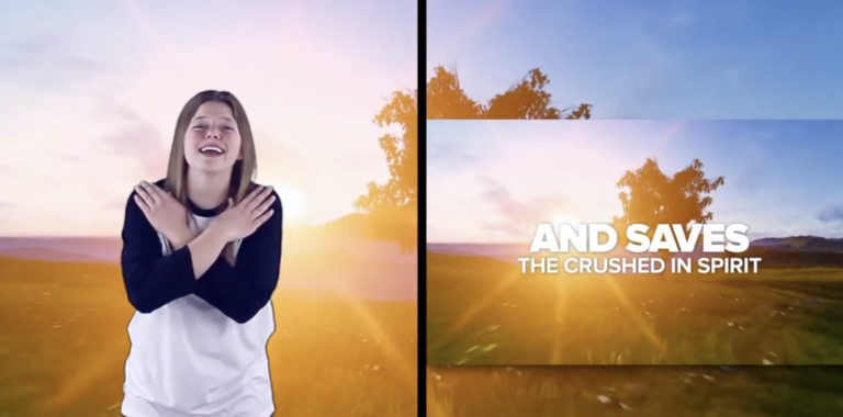 The Lord is Near Hand Motion Video